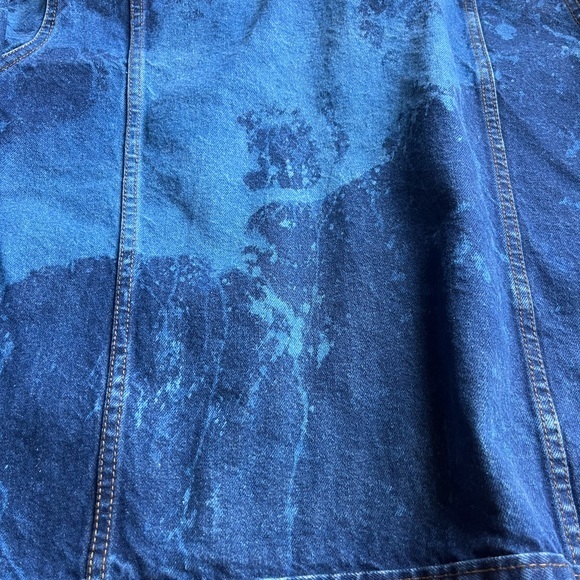Vintage Rare One-OF-A-Kind‎ 70’s Acid Wash Denim Trucker Jacket Men’s M - Picture 10 of 14